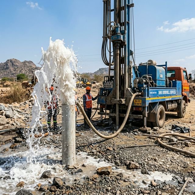 Borewell Cleaning & Maintenance